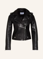 CLAUDIE PIERLOT Lederjacke CHOUCHOU, Farbe: SCHWARZ (Bild 1)