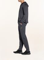 me°ru' Outdoor trousers KUMEU, Color: DARK GRAY/ NEON YELLOW (Image 1)