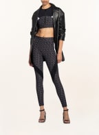 BURBERRY Cropped-Top, Farbe: SCHWARZ/ WEISS/ GRAU (Bild 1)