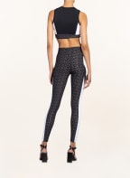 BURBERRY Cropped-Top, Farbe: SCHWARZ/ WEISS/ GRAU (Bild 1)