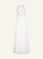 VM VERA MONT Abendkleid mit Schmucksteinbesatz, Farbe: WEISS (Bild 1)