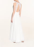 VM VERA MONT Abendkleid mit Schmucksteinbesatz, Farbe: WEISS (Bild 1)