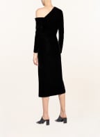 REISS One-Shoulder-Kleid BELLA aus Samt, Farbe: SCHWARZ (Bild 1)