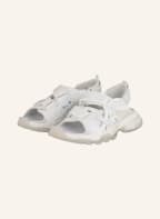 BALENCIAGA Plateau-Sandalen, Farbe: WEISS (Bild 1)
