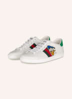 GUCCI Sneaker ACE , Farbe: WEISS/ GRÜN/ ROT (Bild 1)
