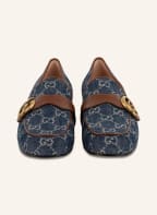 GUCCI Slipper GG MARMONT, Farbe: 4462 BLUE TEA/CUIR EPILOG (Bild 1)