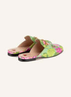 GUCCI Mules PRINCETOWN, Farbe: 3064 GREEN-LILAC/WATER PL (Bild 1)