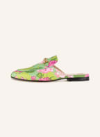 GUCCI Mules PRINCETOWN, Farbe: 3064 GREEN-LILAC/WATER PL (Bild 1)