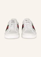 GUCCI Sneaker NEW ACE , Farbe: WEISS/ GRÜN/ ROT (Bild 1)
