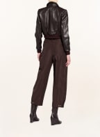 TED BAKER Lederjacke OCTERI , Farbe: BLAUGRAU/ DUNKELBRAUN (Bild 1)