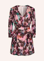 REISS Kleid JOSEPHINE , Farbe: ROSA/ DUNKELROT/ GRÜN (Bild 1)