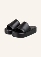 BALENCIAGA Plateau-Pantoletten, Farbe: SCHWARZ (Bild 1)