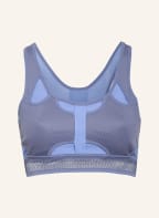 Nike Sport-BH SWOOSH ULTRABREATHE mit Mesh-Besatz, Farbe: HELLBLAU/ GRAU (Bild 1)