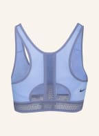 Nike Sport-BH SWOOSH ULTRABREATHE mit Mesh-Besatz, Farbe: HELLBLAU/ GRAU (Bild 1)