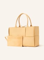 BOTTEGA VENETA Handtasche mit herausnehmbarer Pouch , Farbe: ALMOND (Bild 1)