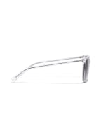 CHANEL Quadratische Sonnenbrille, Farbe: C660S6 - TRANSPARENT/ GRAU VERLAUF (Bild 1)