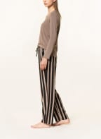 SCHIESSER Pajama pants MIX+RELAX, Color: BLACK/ TAUPE/ LIGHT PINK (Image 1)