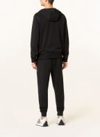new balance Sweat jacket ESSENTIALS STACKED, Color: BLACK (Image 1)