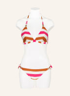 MARIE JO Triangle bikini bottoms TERRASSA , Color: CREAM/ PINK/ DARK ORANGE (Image 1)