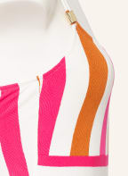MARIE JO Swimsuit TERRASSA , Color: WHITE/ PINK/ DARK ORANGE (Image 1)