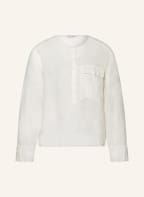 Marc O'Polo Shirt blouse made of linen, Color: WHITE (Image 1)