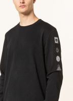 Nike Sweatshirt YOGA THERMA-FIT, Farbe: SCHWARZ/ WEISS (Bild 1)