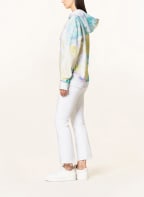 BOSS Hoodie LOVE , Color: WHITE/ YELLOW/ NEON TURQUOISE (Image 1)
