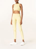 Off-White Cropped-Top ATHLEISURE OFF STAMP, Farbe: HELLGELB (Bild 1)