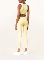 Off-White Cropped-Top ATHLEISURE OFF STAMP, Farbe: HELLGELB (Bild 1)