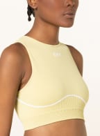 Off-White Cropped-Top ATHLEISURE OFF STAMP, Farbe: HELLGELB (Bild 1)