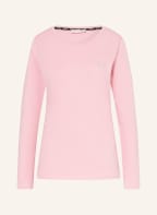 LIU JO Long sleeve shirt with decorative gems, Color: PINK (Image 1)