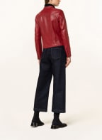 MILESTONE Lederjacke MSELENA , Farbe: DUNKELROT (Bild 1)