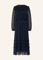 JOOP! Kleid mit Rüschen, Farbe: DUNKELBLAU (Bild 1)