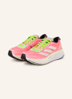 adidas Laufschuhe ADIZERO BOSTON 11, Farbe: NEONROSA/ WEISS (Bild 1)
