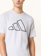 adidas T-Shirt TRAIN ICONS, Farbe: HELLGRAU (Bild 1)