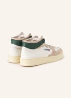 AUTRY High-top sneakers MEDALIST, Color: WHITE/ DARK GREEN/ LIGHT BROWN (Image 1)
