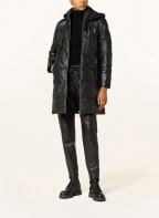 gipsy Steppjacke GWVIRI aus Leder , Farbe: SCHWARZ (Bild 1)