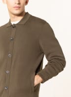 HACKETT LONDON Strick-Overshirt, Farbe: OLIV (Bild 1)