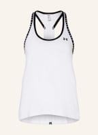 UNDER ARMOUR Tank top UA KNOCKOUT, Color: WHITE/ BLACK (Image 1)