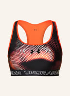 UNDER ARMOUR Sports bra HEATGEAR®, Color: RED/ BLACK (Image 1)