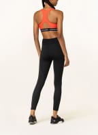 UNDER ARMOUR Sports bra HEATGEAR®, Color: RED/ BLACK (Image 1)