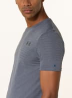 UNDER ARMOUR T-shirt UA RUSH™ with mesh, Color: DARK GRAY (Image 1)