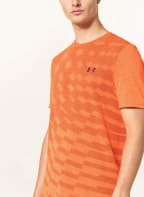 UNDER ARMOUR T-Shirt UA SEAMLESS RADIAL mit Mesh, Farbe: ORANGE (Bild 1)