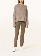 LISA YANG Cashmere-Pullover, Farbe: TAUPE (Bild 1)