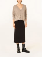 LISA YANG Strickjacke ABBY aus Cashmere, Farbe: TAUPE (Bild 1)