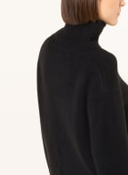 LISA YANG Rollkragenpullover FLEUR aus Cashmere, Farbe: SCHWARZ (Bild 1)