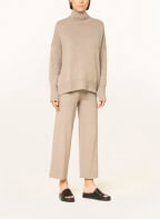 LISA YANG Rollkragenpullover HEIDI aus Cashmere, Farbe: TAUPE (Bild 1)