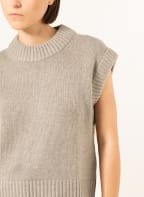 LISA YANG Cashmere-Pullunder JONNY, Farbe: TAUPE (Bild 1)