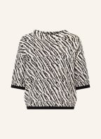 darling harbour Pullover mit 3/4-Arm, Farbe: CREME/ SCHWARZ (Bild 1)