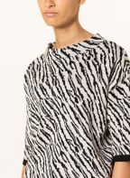 darling harbour Pullover mit 3/4-Arm, Farbe: CREME/ SCHWARZ (Bild 1)